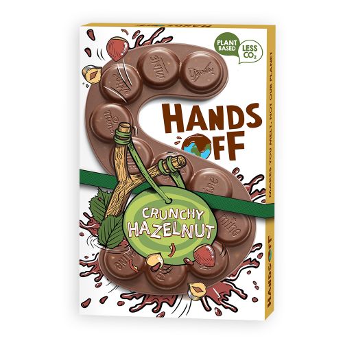 Hands Off chokoladebogstav - Billede 2
